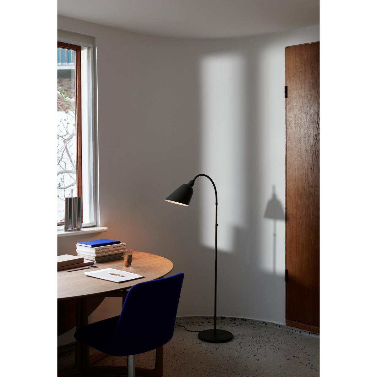 &Tradition Bellevue AJ7 floor lamp Anniversary Edition Stone grey-bronzed brass – image 4