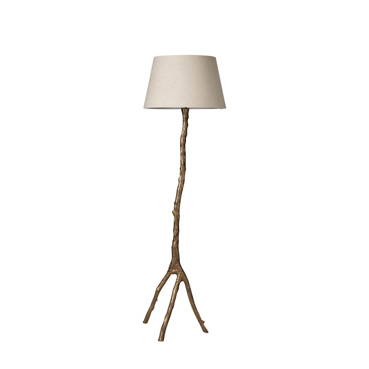 Twig Floor Lamp - Antique Gold – image 4