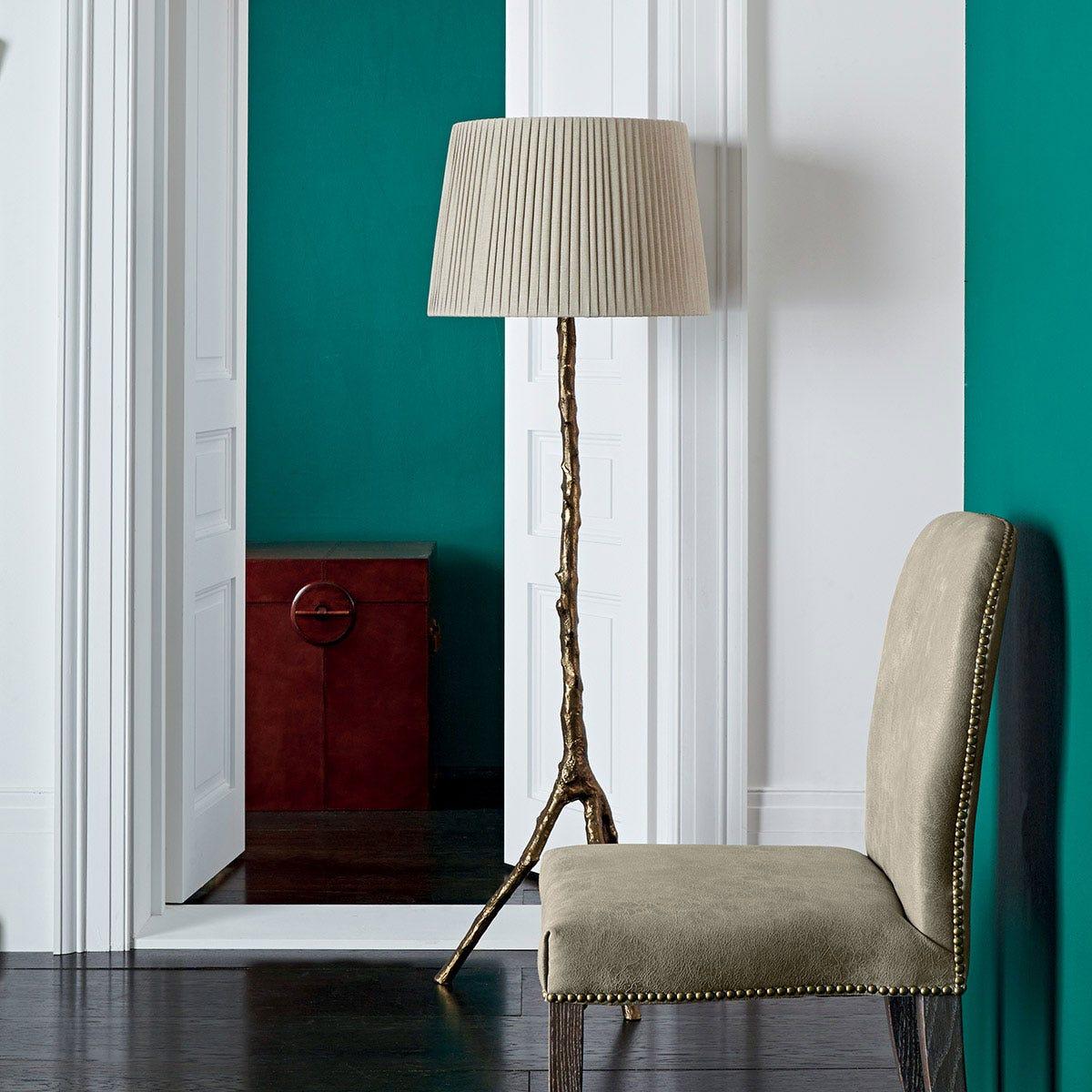 Twig Floor Lamp - Antique Gold – image 8