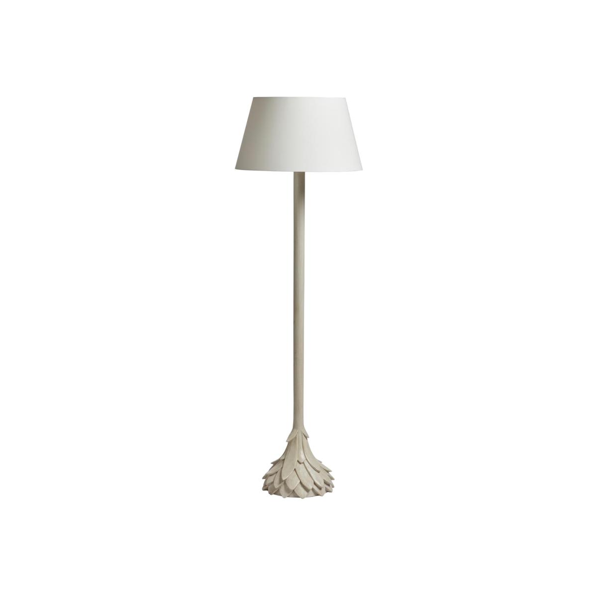 Cynara Floor Lamp - Ivory White – image 1