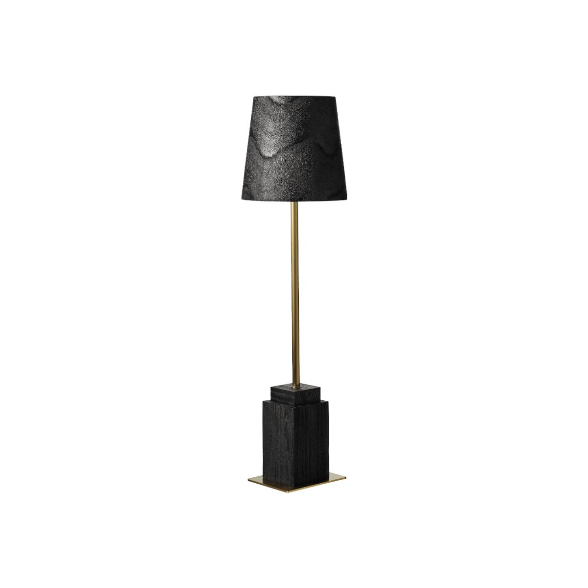 Tyndrum Lamp and Shade - Ebony – image 1