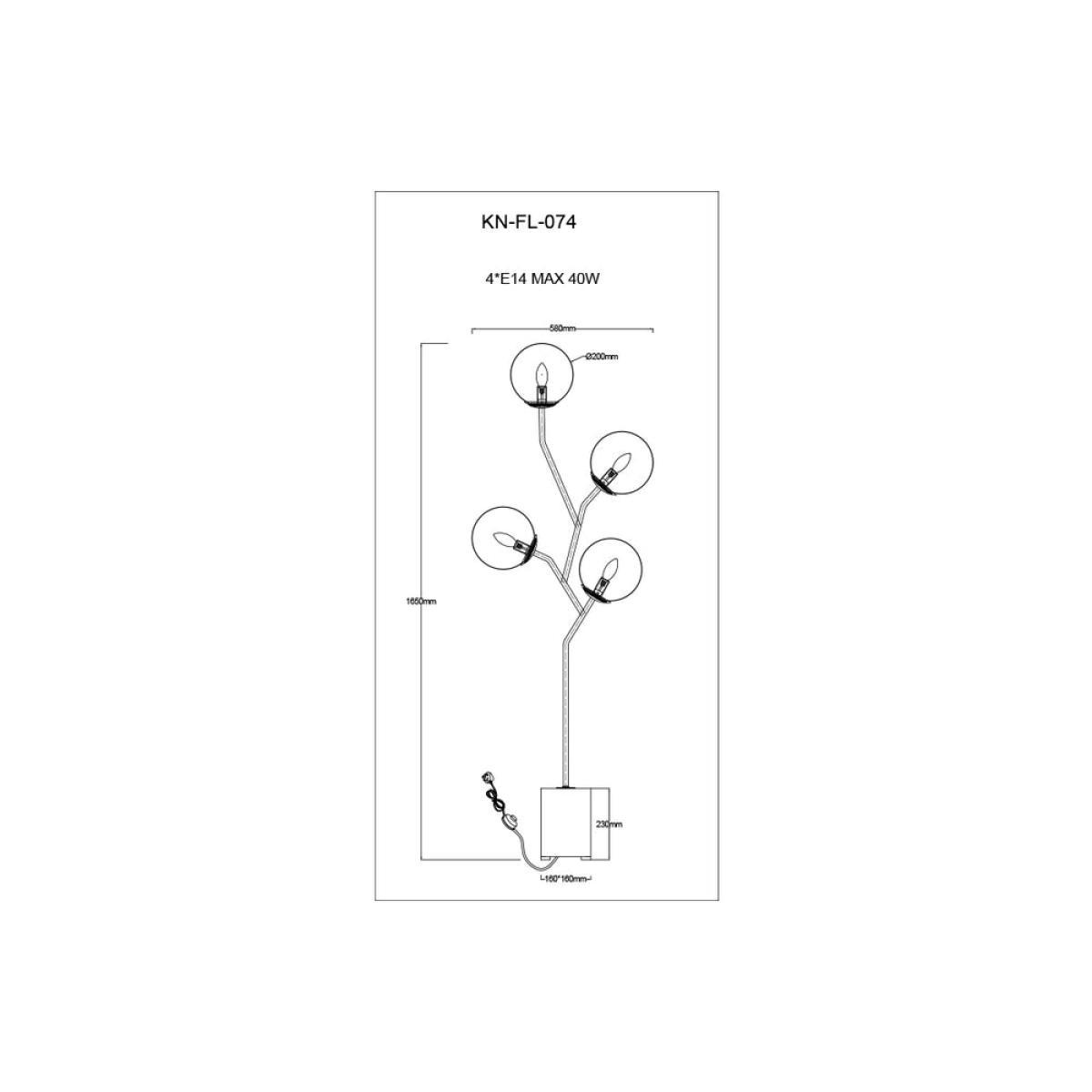 Liang & Eimil Botanical Floor Lamp – image 4