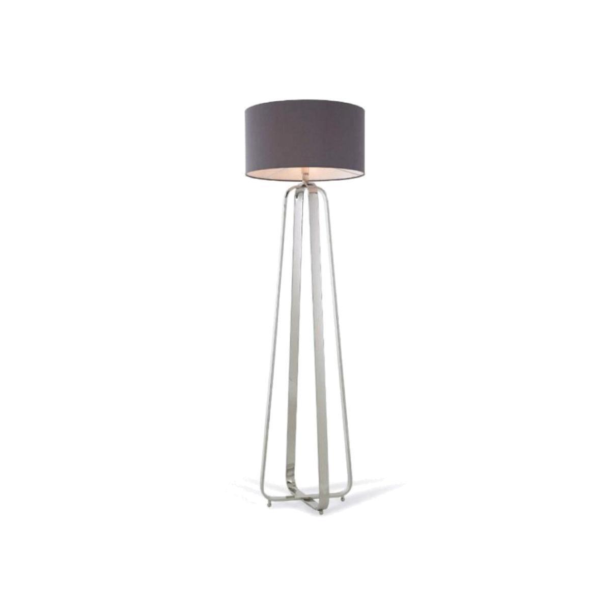 RV Astley Victoria Floor Lamp Nickel