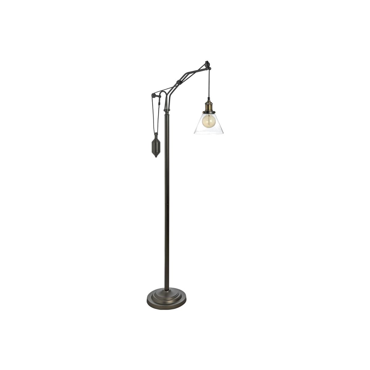 Hill Interiors Hudson Adjustable Industrial Floor Lamp – image 1
