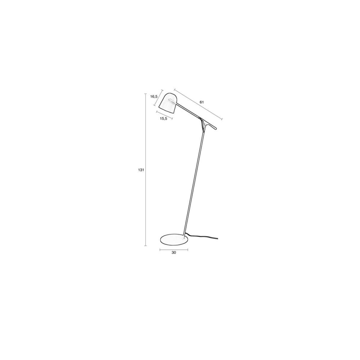 Zuiver Lau Floor Lamp Black – image 8