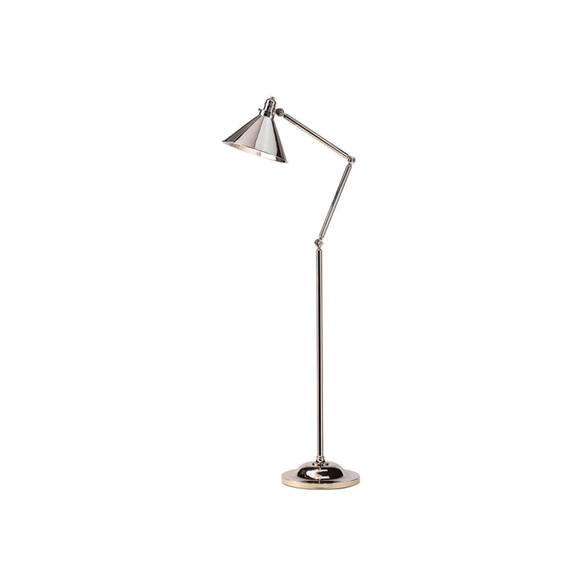Elstead Provence 1 Light Floor Lamp Polished Nickel – image 1