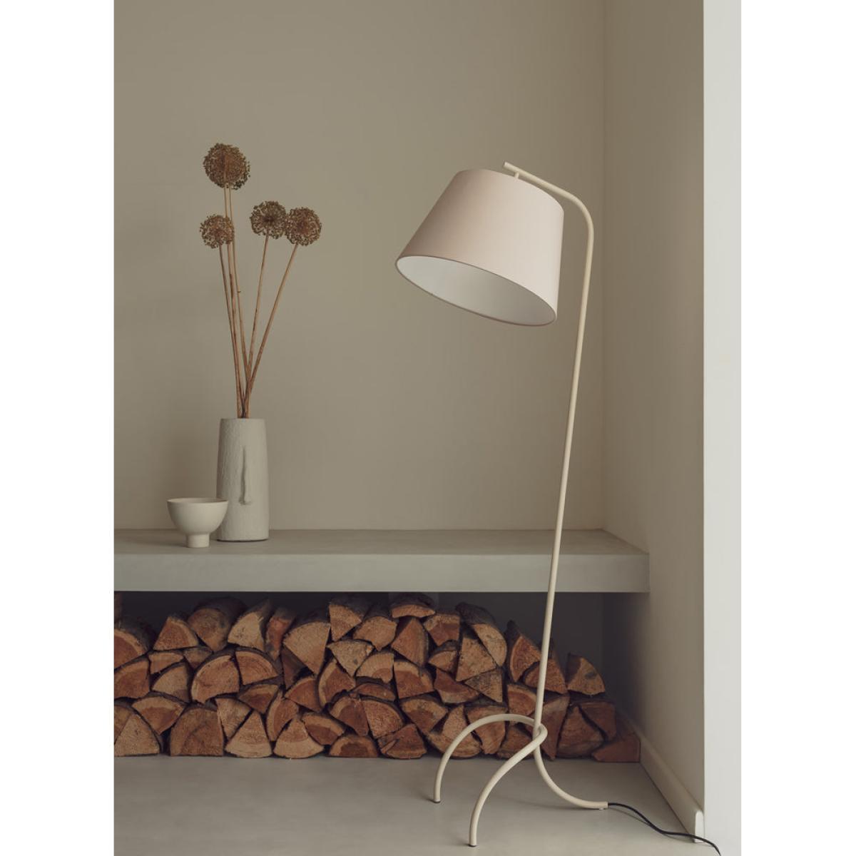 Heathfield Oatis Floor Lamp Oatmeal – image 3