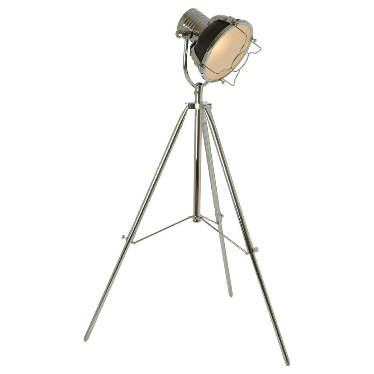 Olivia's Soft Industrial Collection - Industrial Revolution Floor Lamp in Matt Black – image 2