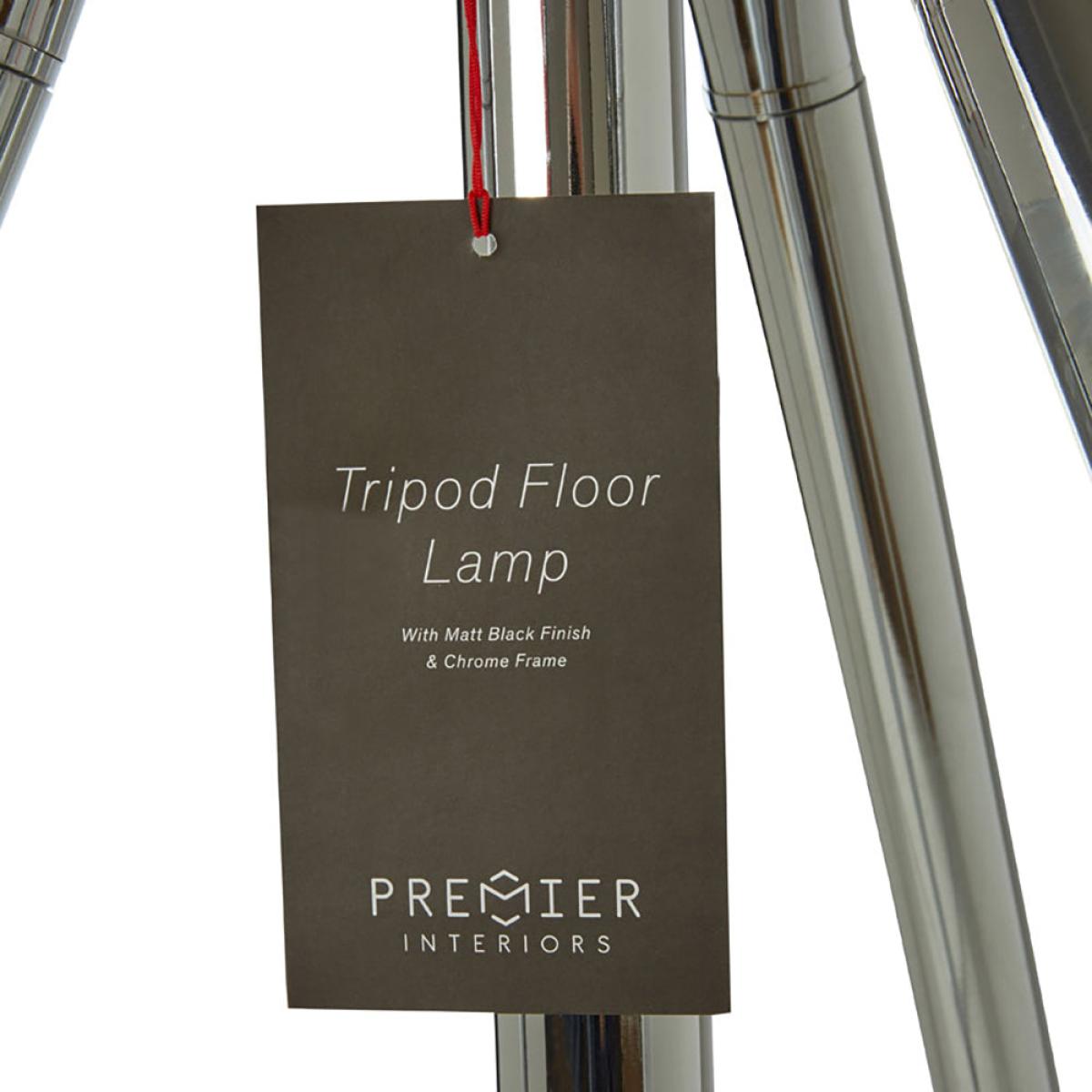Olivia's Soft Industrial Collection - Industrial Revolution Floor Lamp in Matt Black – image 3