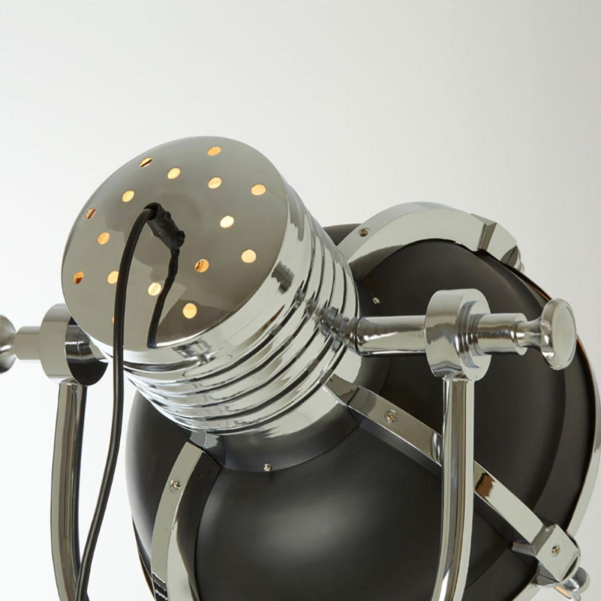 Olivia's Soft Industrial Collection - Industrial Revolution Floor Lamp in Matt Black – image 5