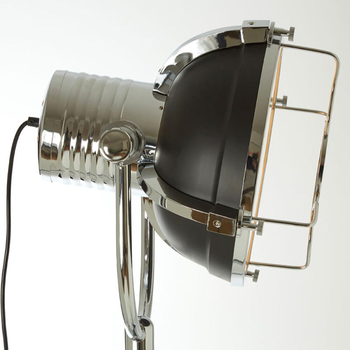Olivia's Soft Industrial Collection - Industrial Revolution Floor Lamp in Matt Black – image 6