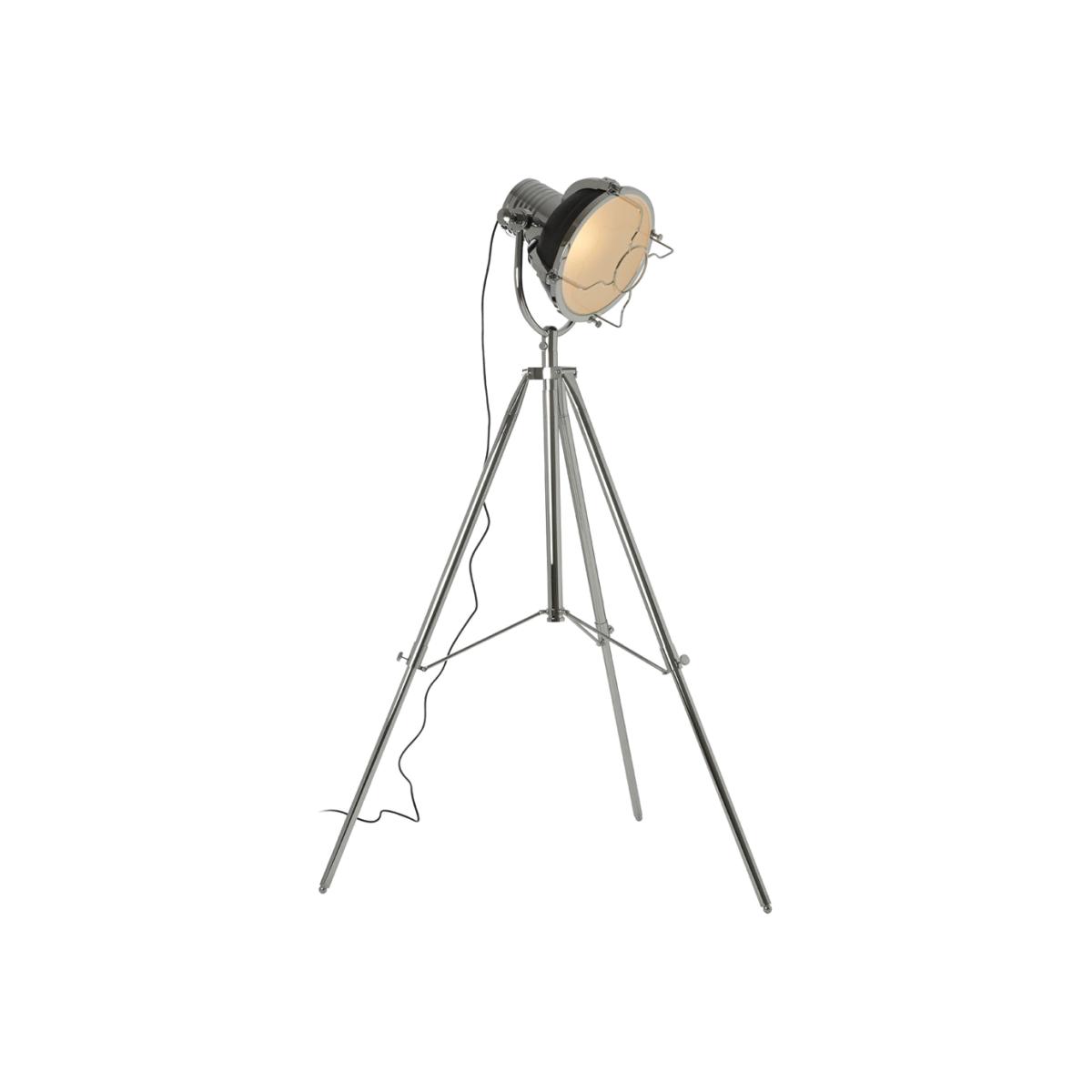 Olivia's Soft Industrial Collection - Industrial Revolution Floor Lamp in Matt Black – image 1