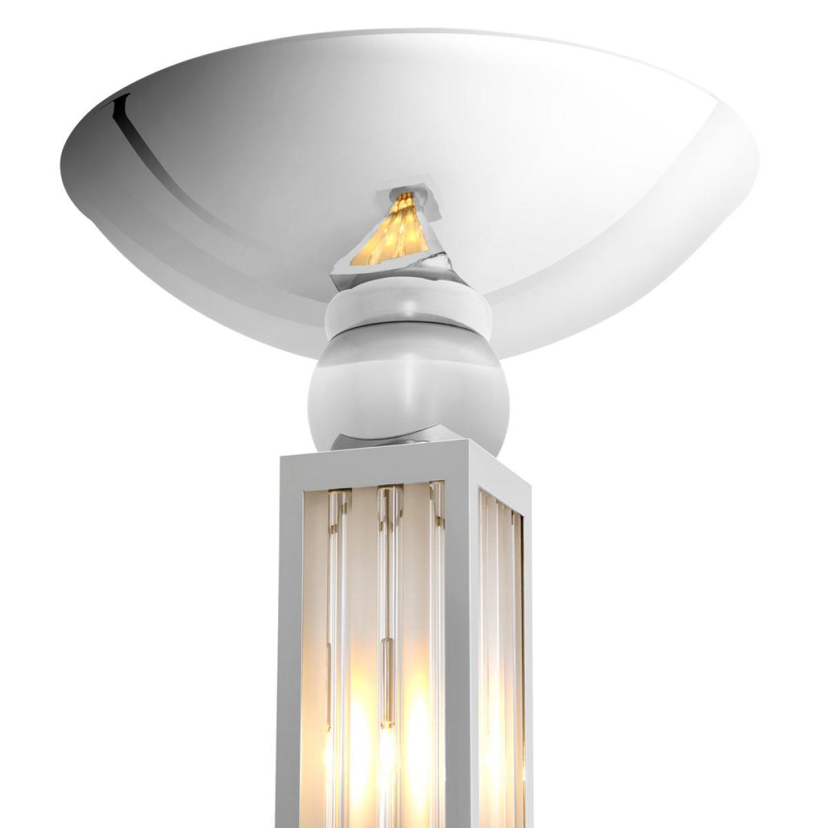 Eichholtz Dorrell Floor Lamp Nickel Finish – image 2