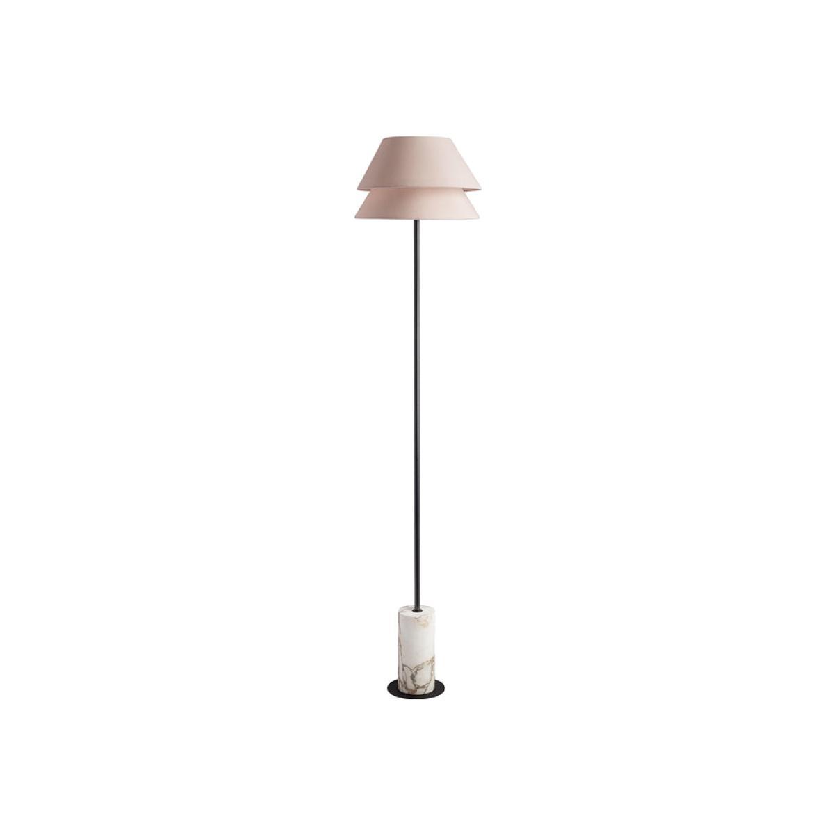 Heathfield Kobi Floor Lamp Calacatta Gold – image 1