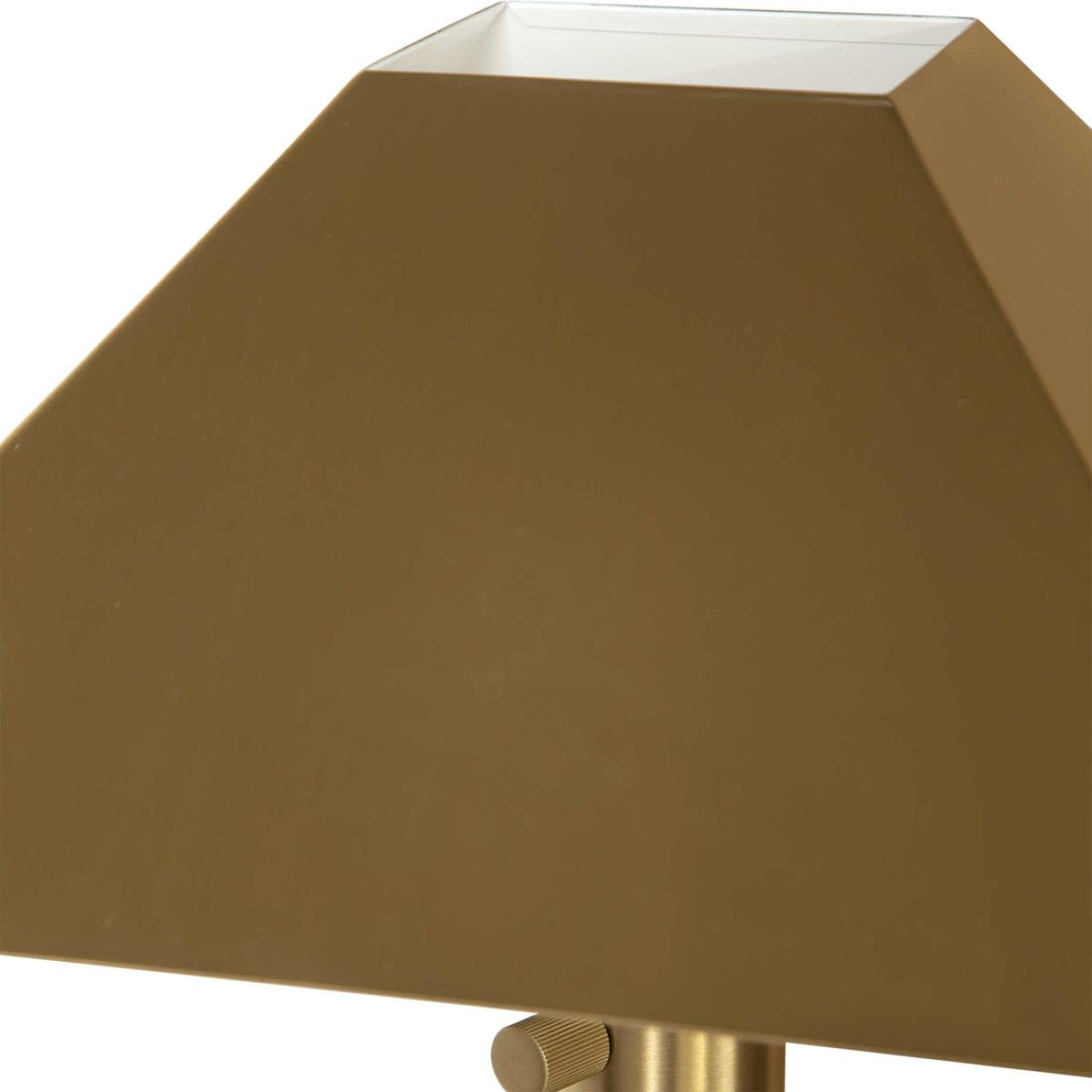 Uttermost Black Label Telescope Floor Lamp - White Marble/Brass – image 3
