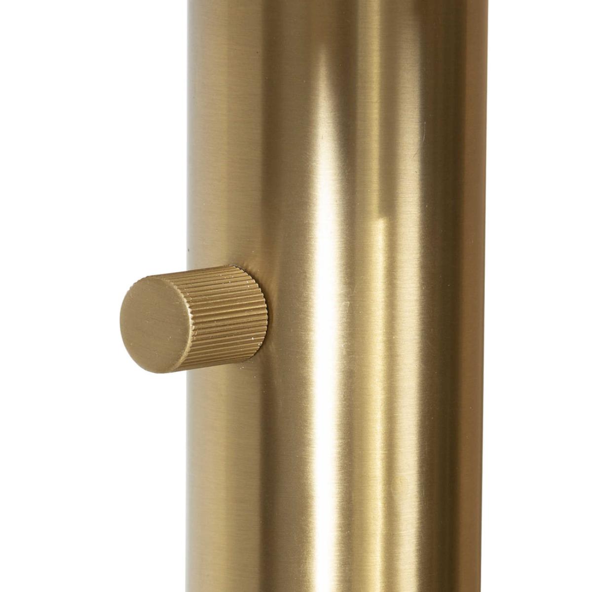 Uttermost Black Label Telescope Floor Lamp - White Marble/Brass – image 4