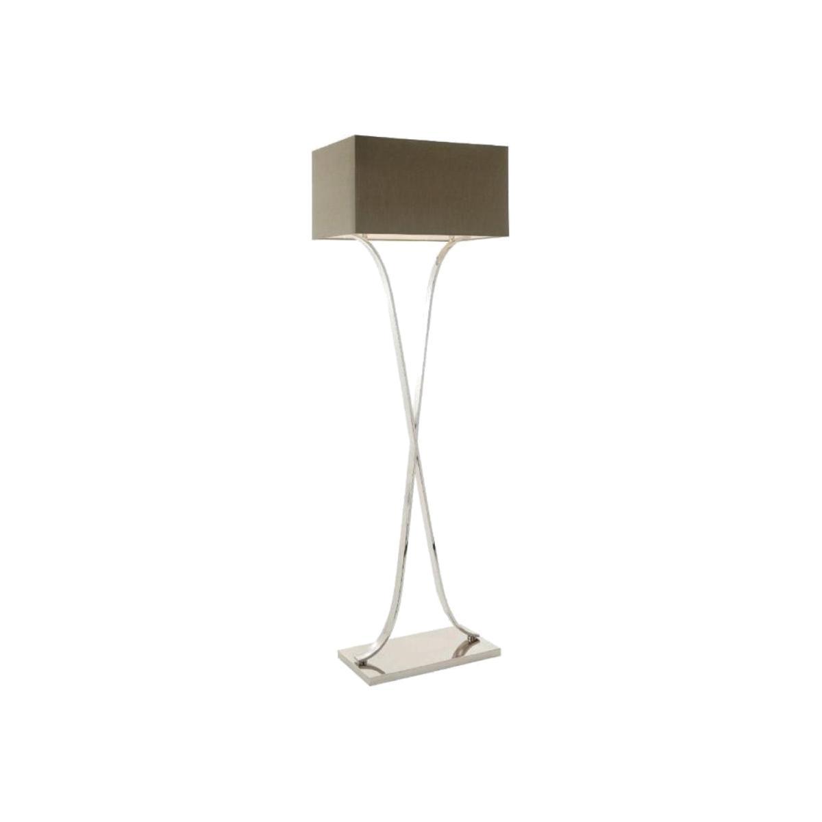 RV Astley Byton Floor Lamp Nickel