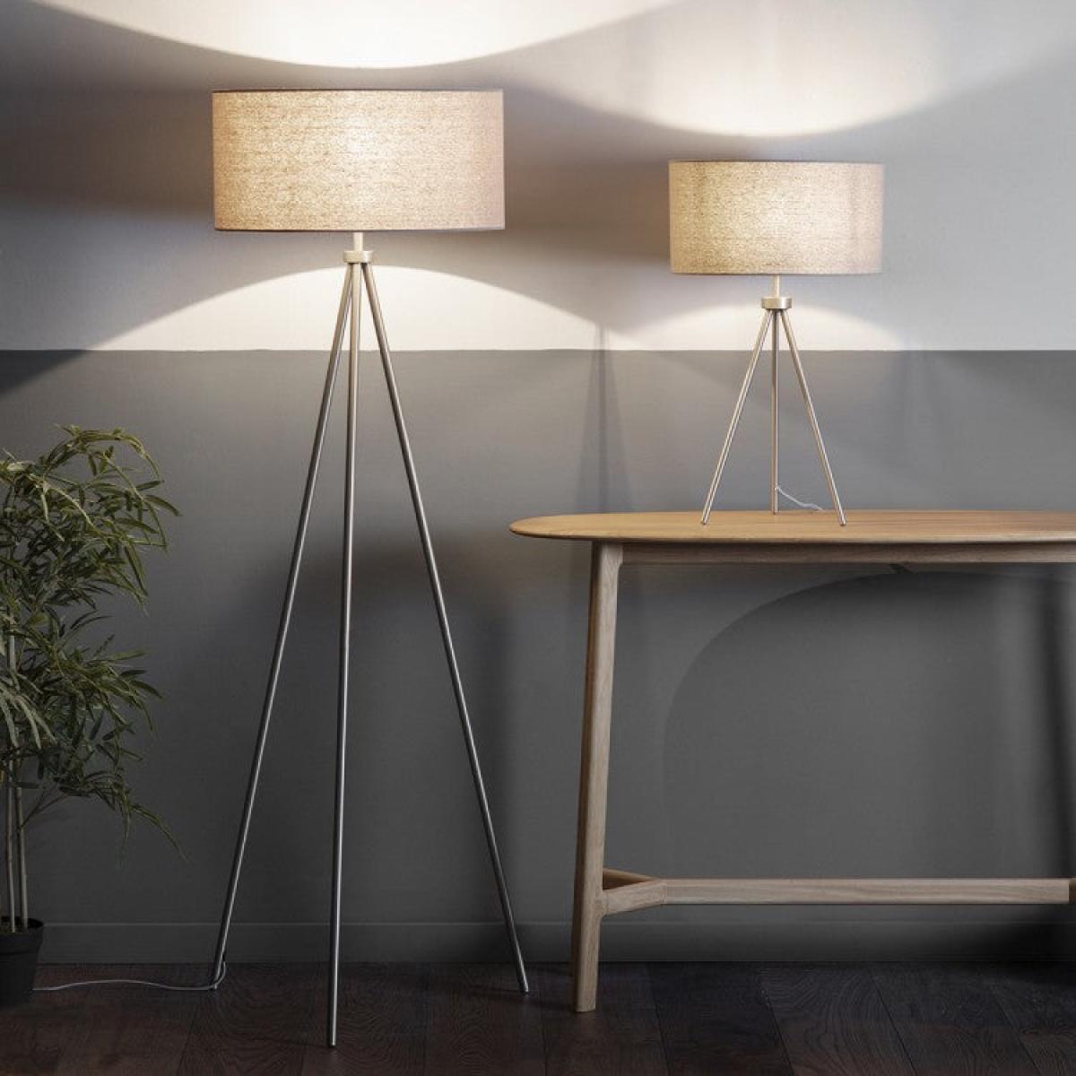 Gallery Direct Tri Floor Lamp / Nickel – image 1