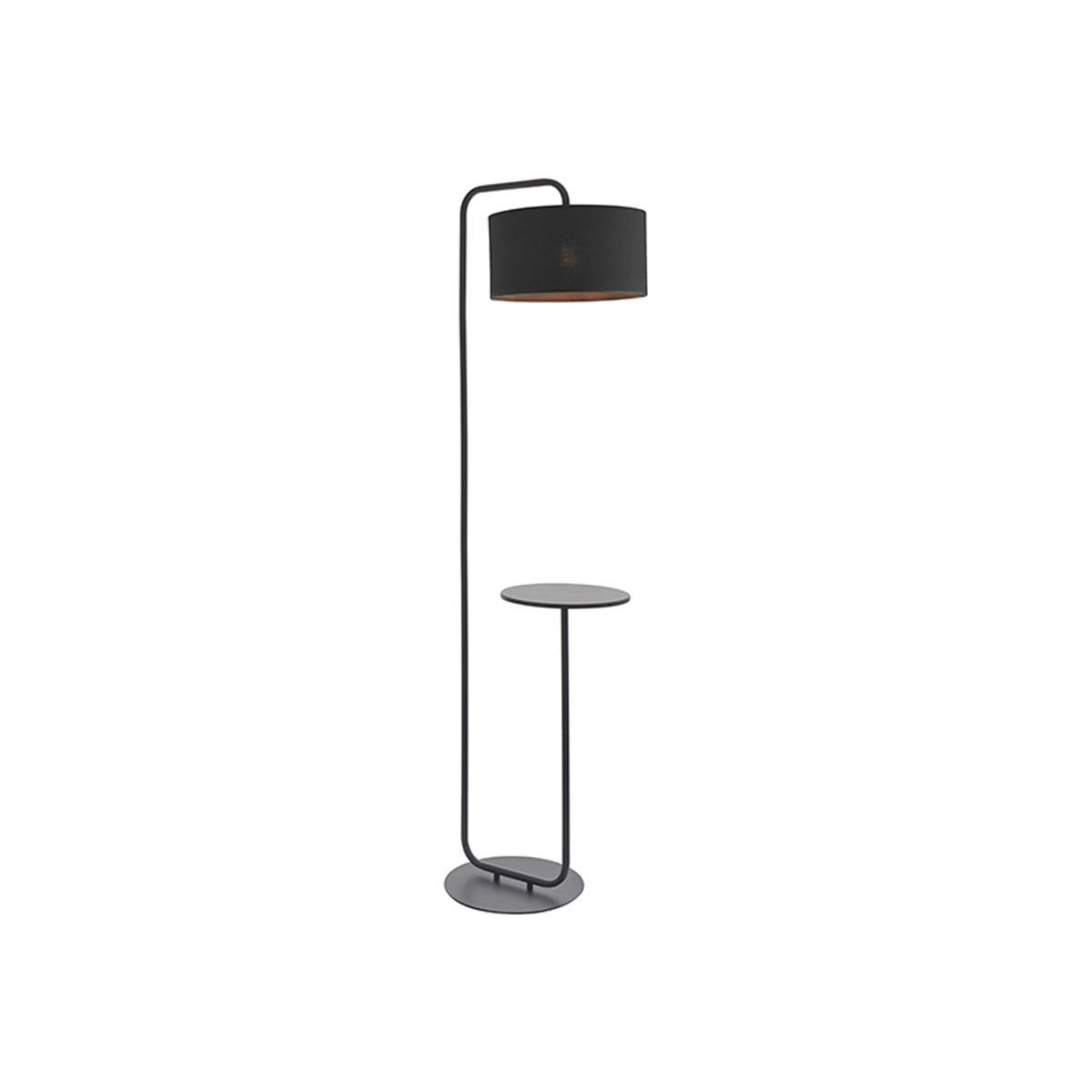 Olivia's Melanie Black Floor Lamp