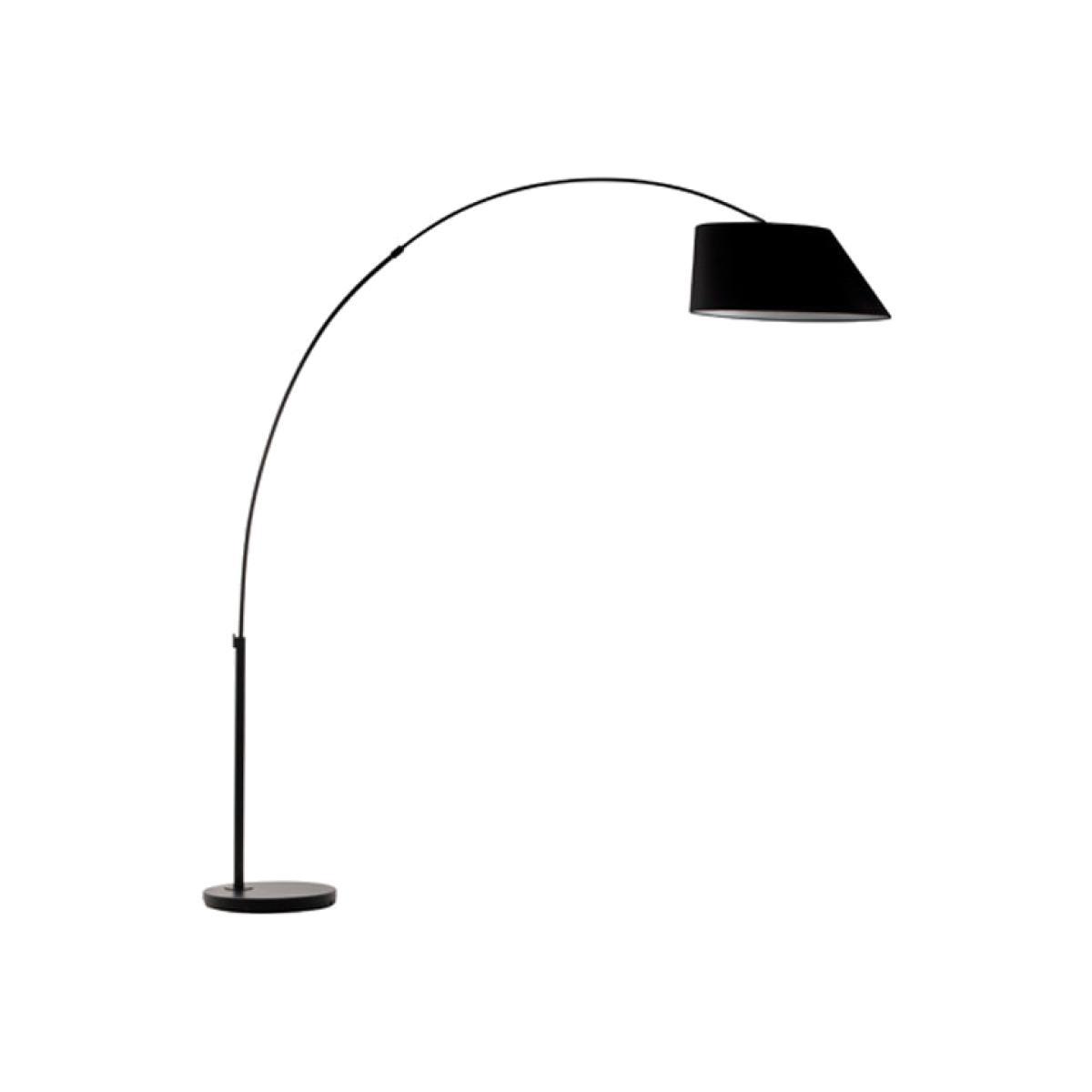 Zuiver Arc Floor Lamp Black / Black