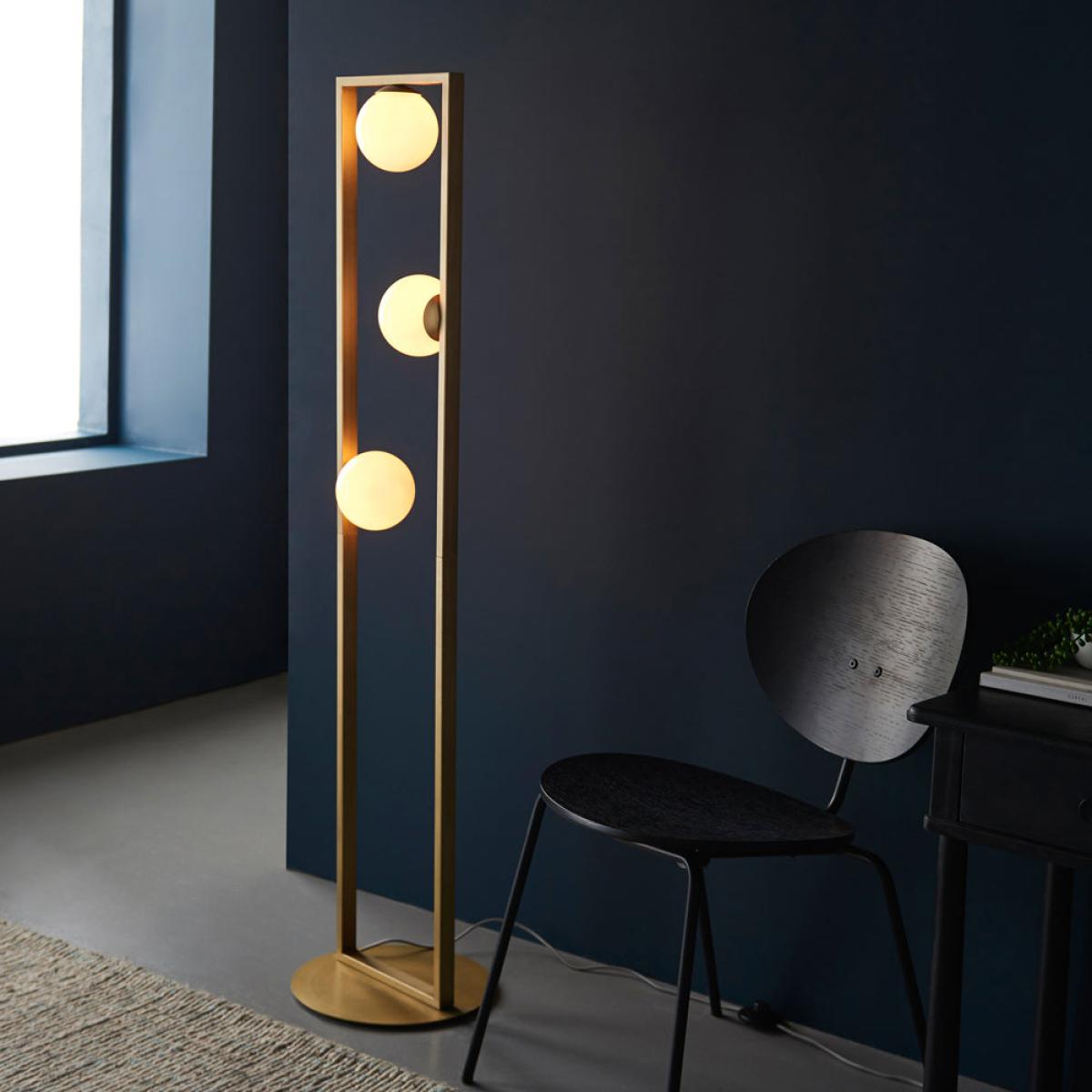 Olivia's Paige Floor Lamp in Gold – image 3