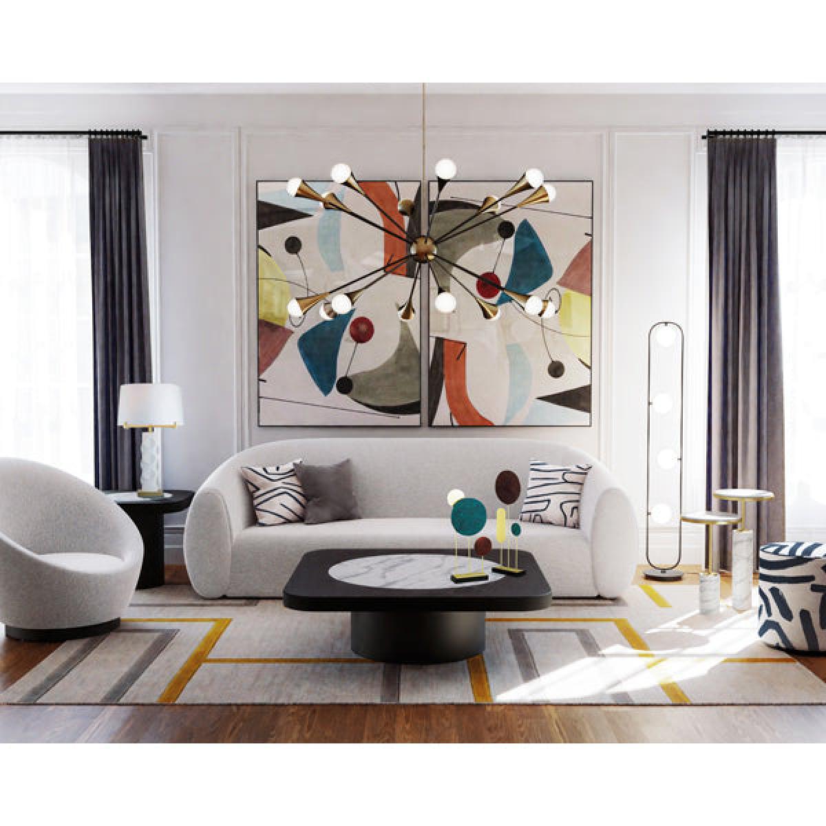 Liang & Eimil Luca Brushed Brass Floor Lamp – image 6