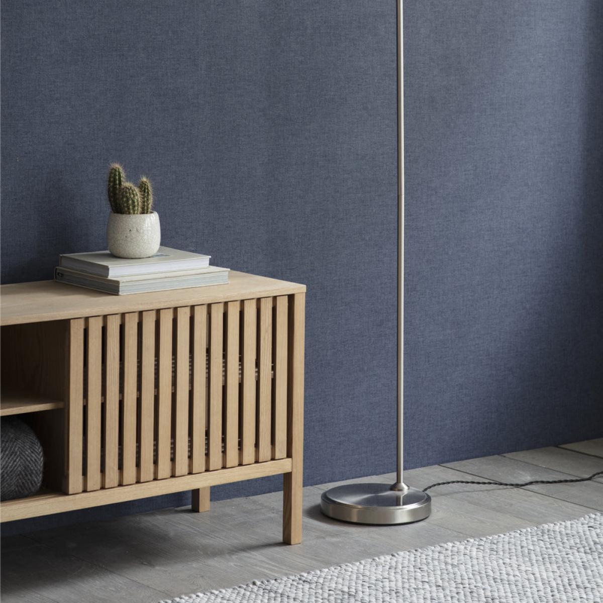 Garden Trading Hoxton Dome Floor Lamp in Satin Nickel – image 3