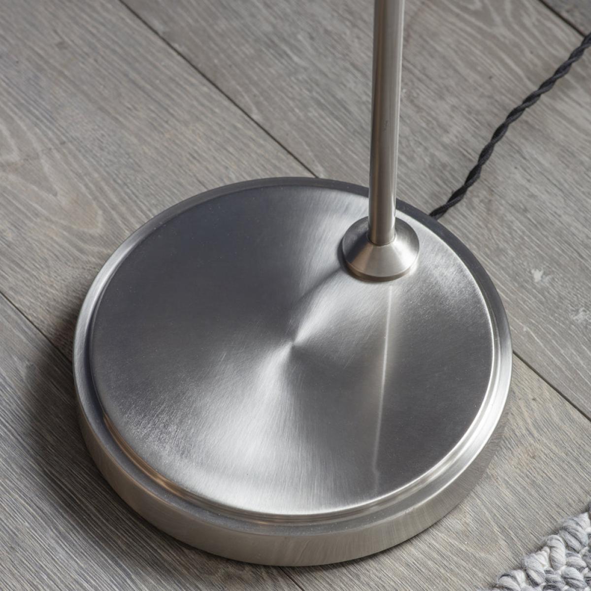 Garden Trading Hoxton Dome Floor Lamp in Satin Nickel – image 4