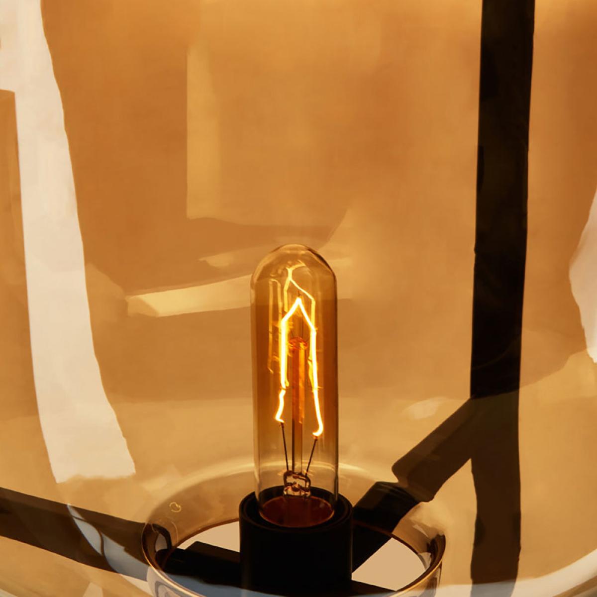 Olivia's Soft Industrial Collection - Tinto Champagne Glass Floor Lamp – image 5