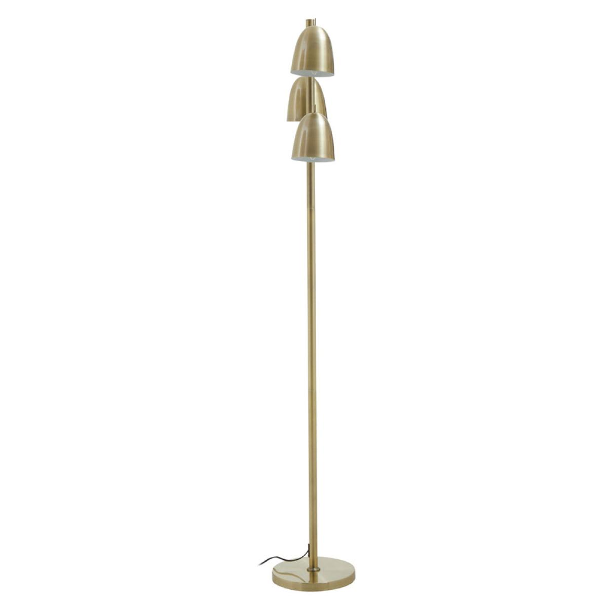 Olivia's Soft Industrial Collection - Newton Floor Lamp in Brass Finish – image 3
