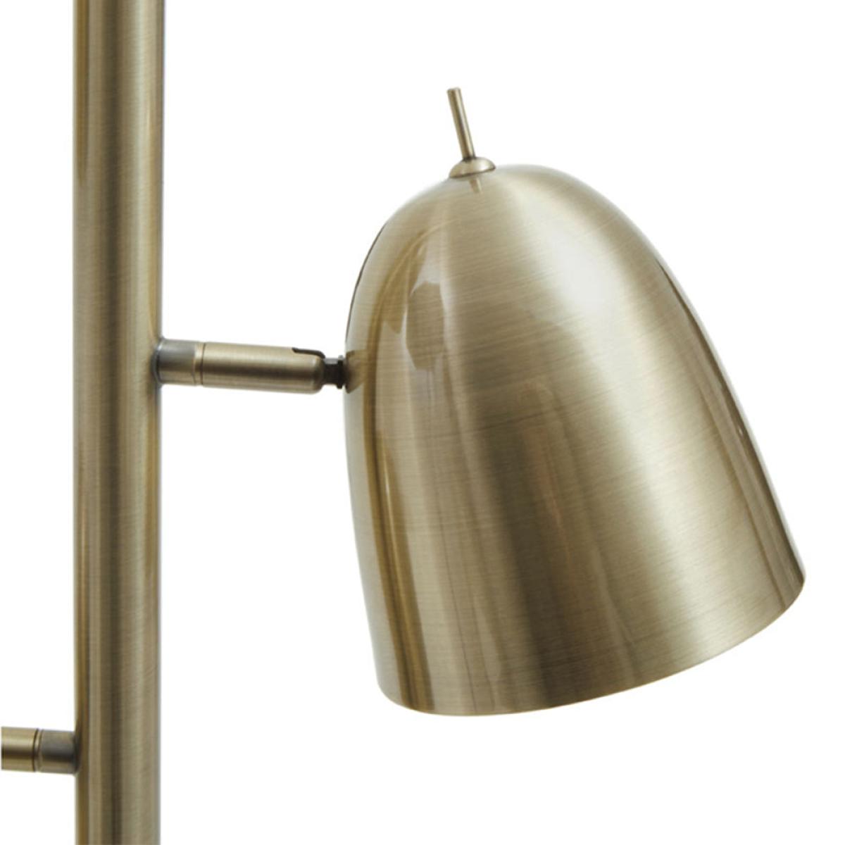Olivia's Soft Industrial Collection - Newton Floor Lamp in Brass Finish – image 5