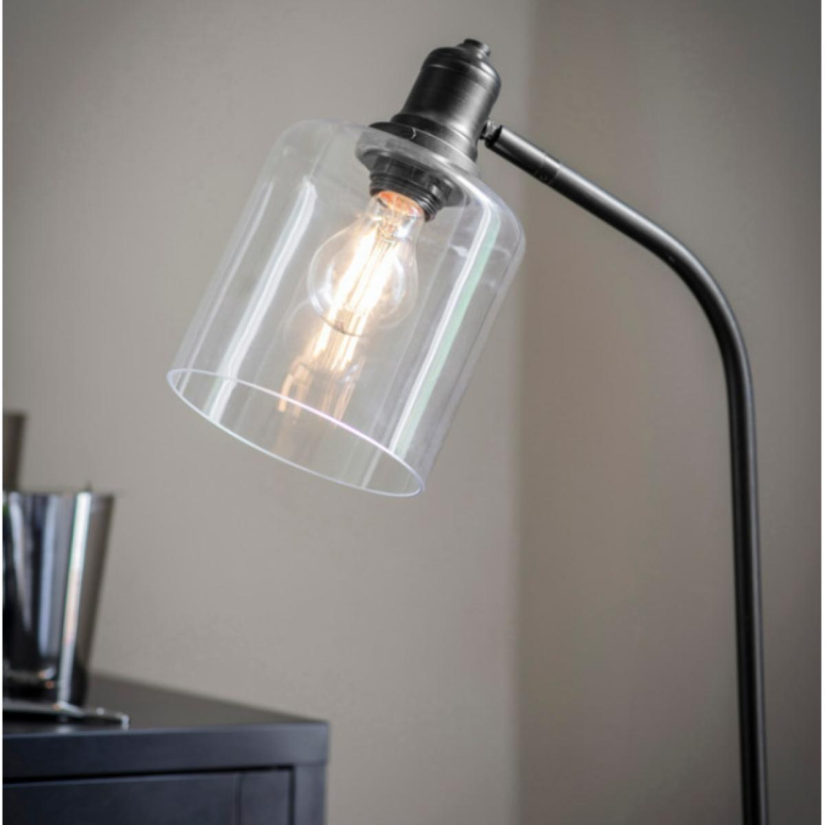 Garden Trading Hoxton Cylinder Floor Lamp in Black Steel – image 2