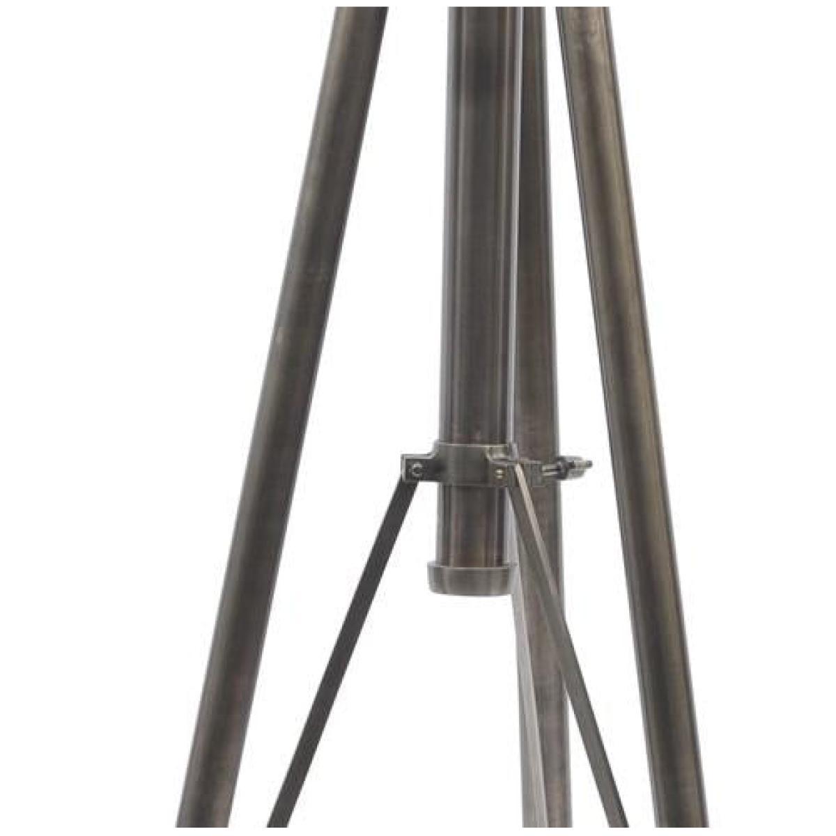 Libra Charlie Tripod Floor Lamp Copper And Satin Grey – image 3