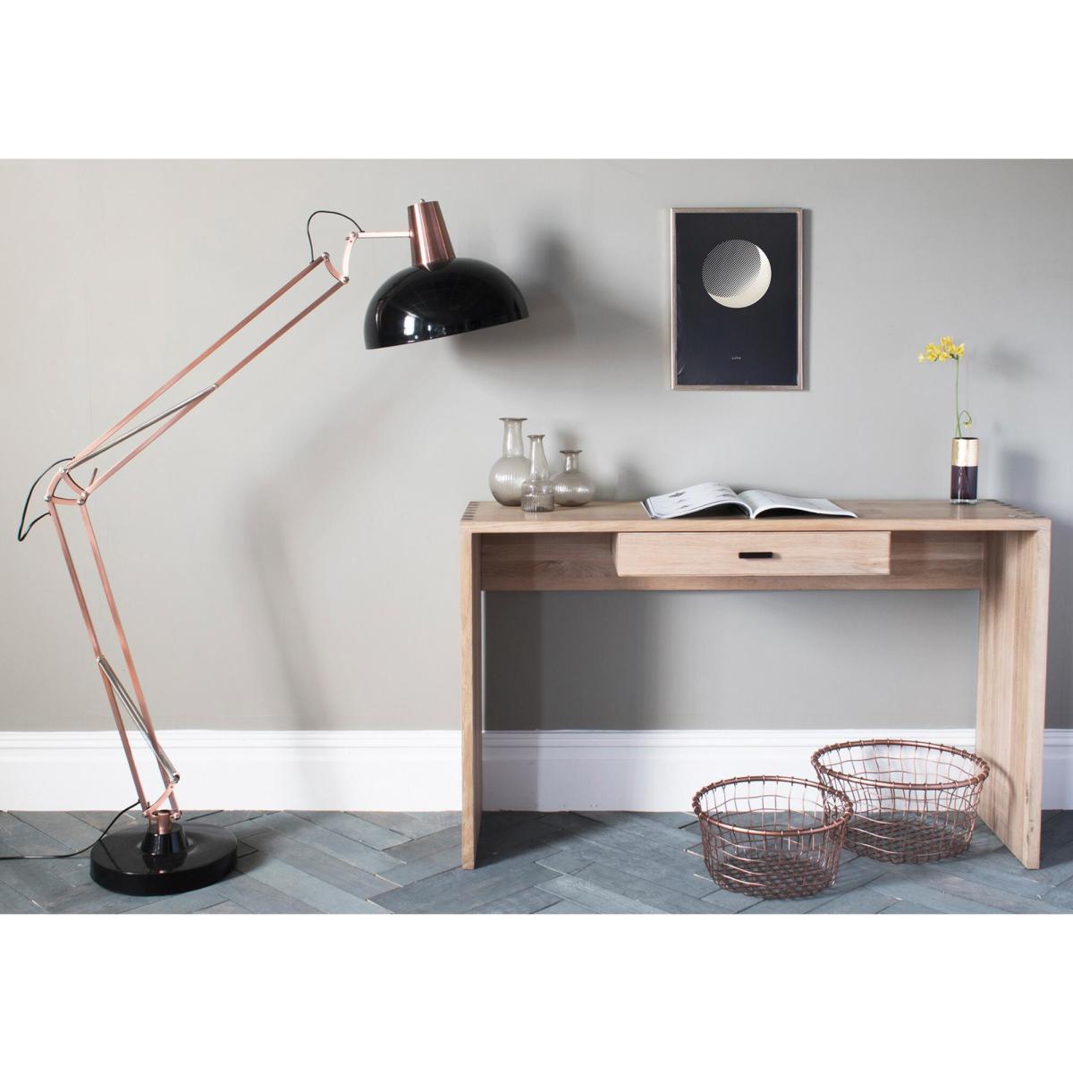Voltaire Floor Lamp in Bronze & Black – image 2
