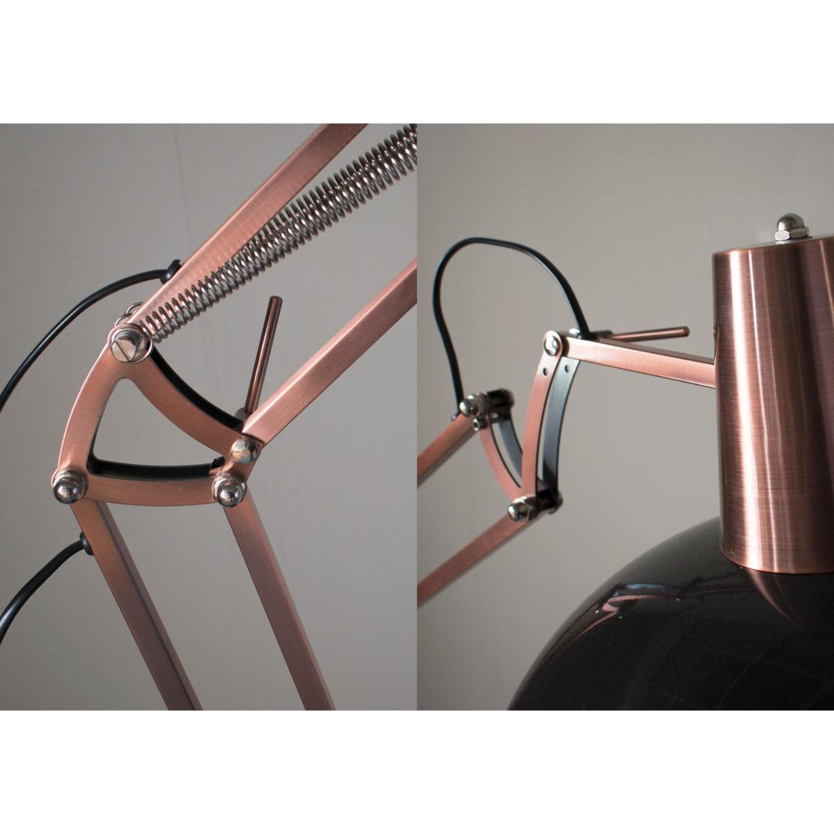 Voltaire Floor Lamp in Bronze & Black – image 3