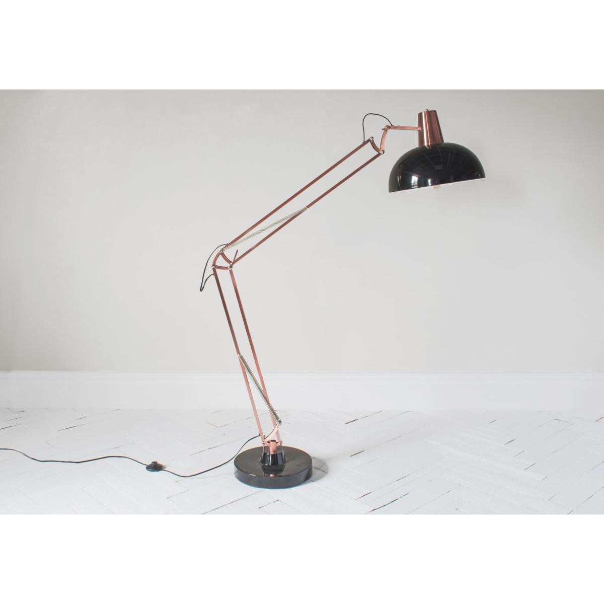 Voltaire Floor Lamp in Bronze & Black – image 1