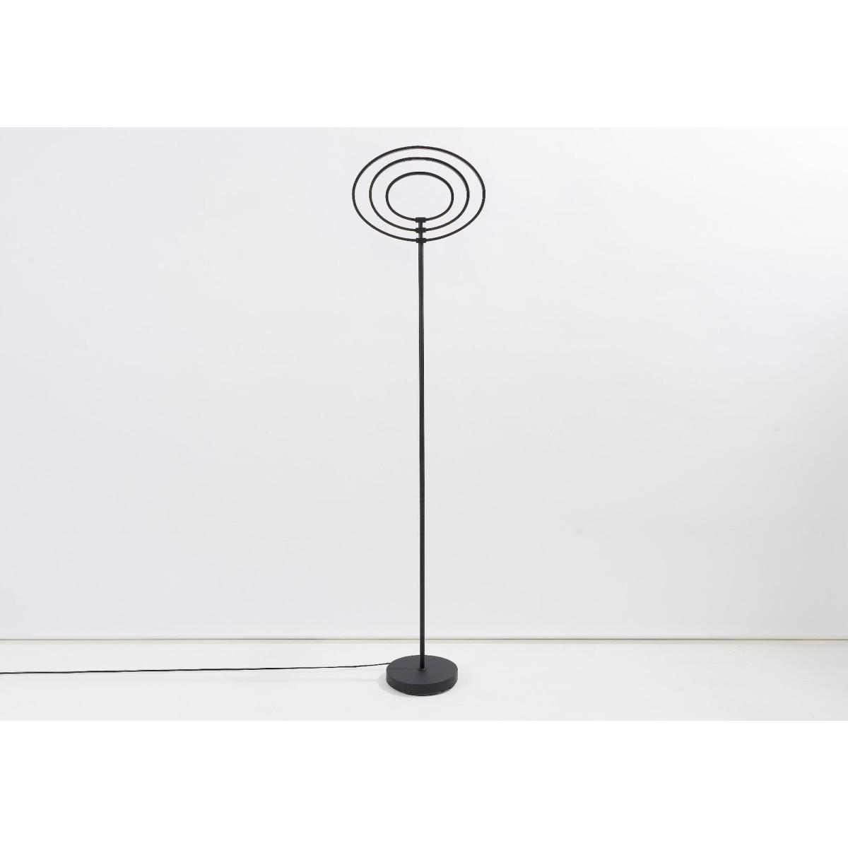 Vasilios Floor Lamp in Matte Black & White – image 1