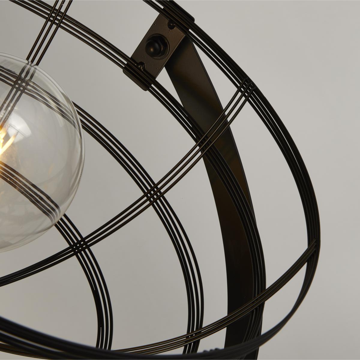 Marcus Black Cage Floor Lamp – image 1
