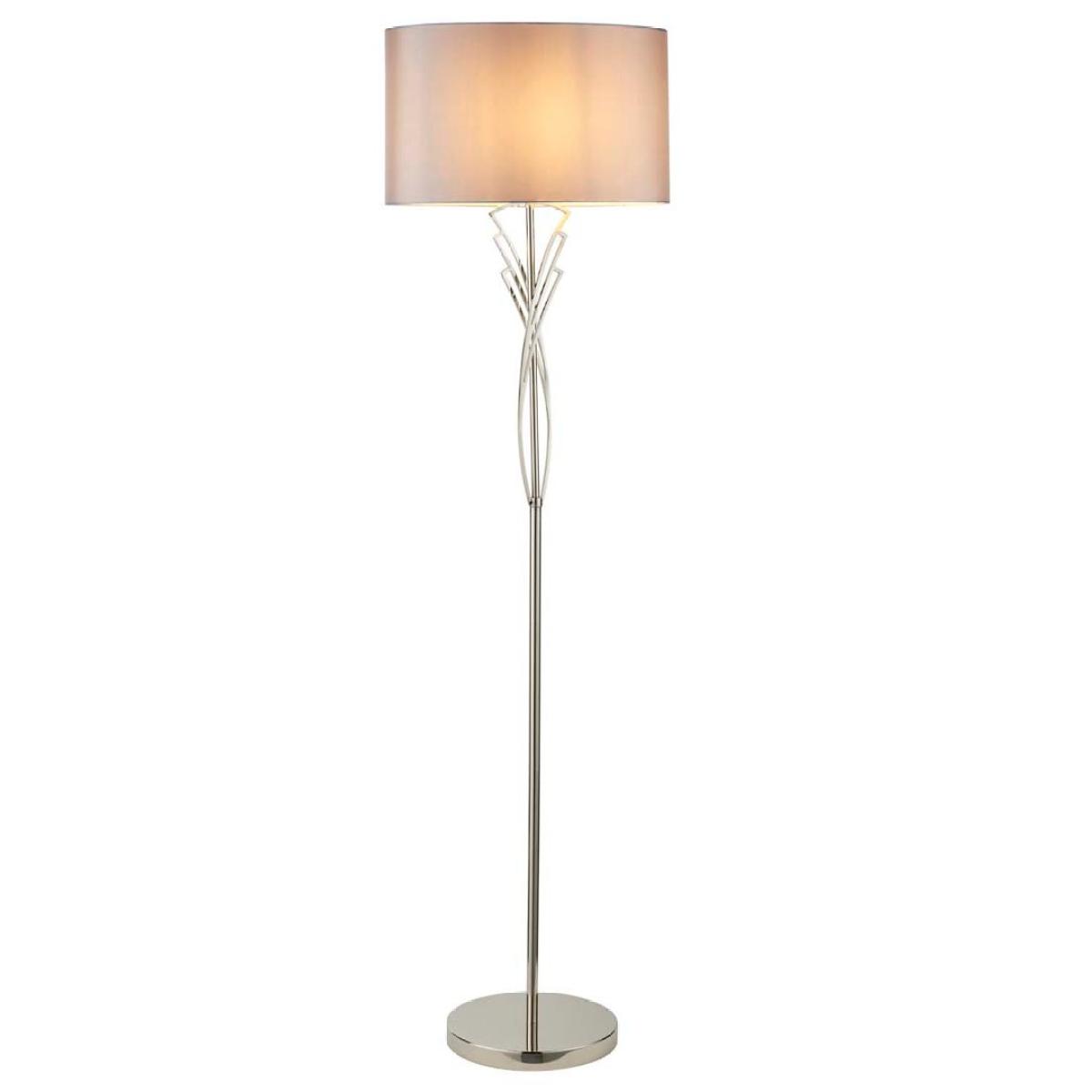 Lyla Satin Nickel Floor Lamp – image 5