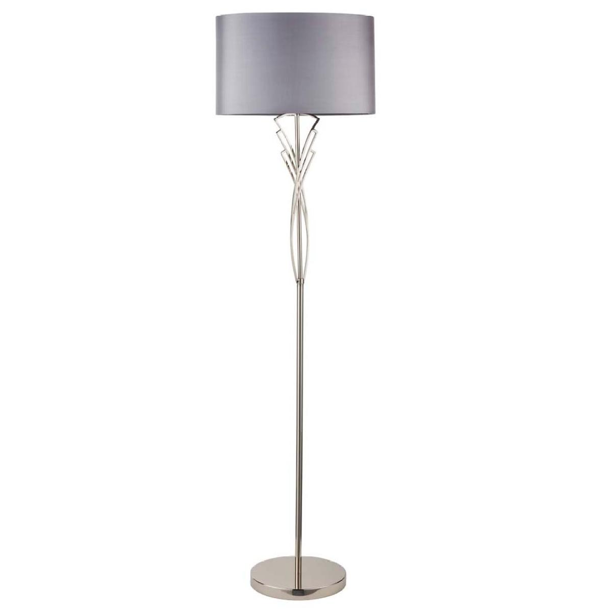 Lyla Satin Nickel Floor Lamp – image 6