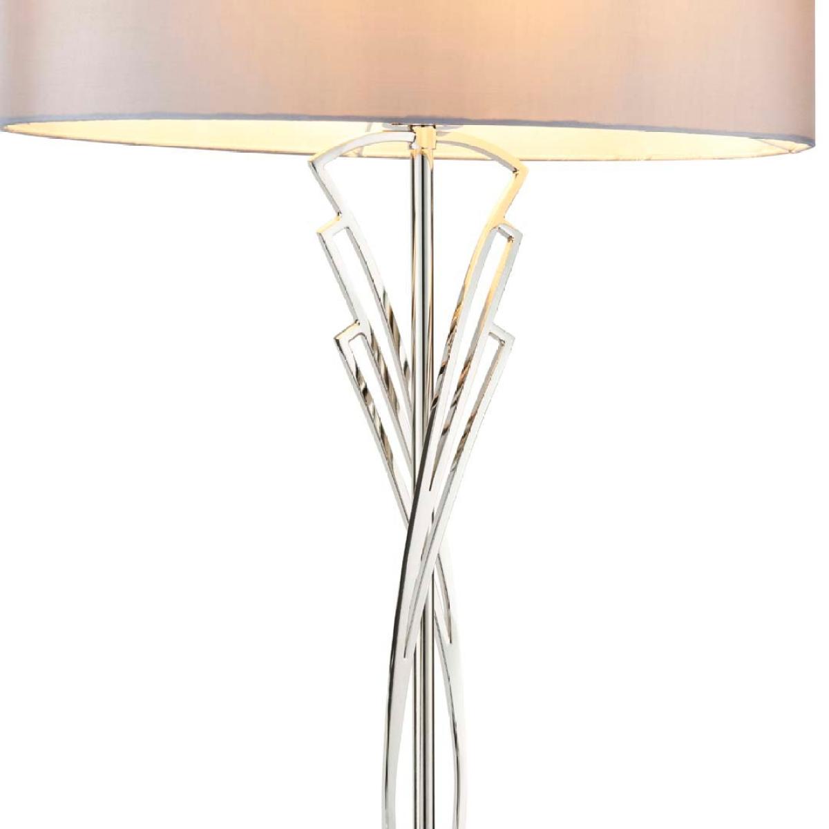 Lyla Satin Nickel Floor Lamp – image 7