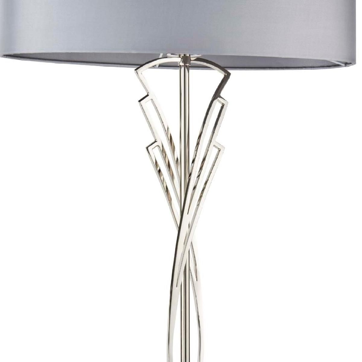 Lyla Satin Nickel Floor Lamp – image 8