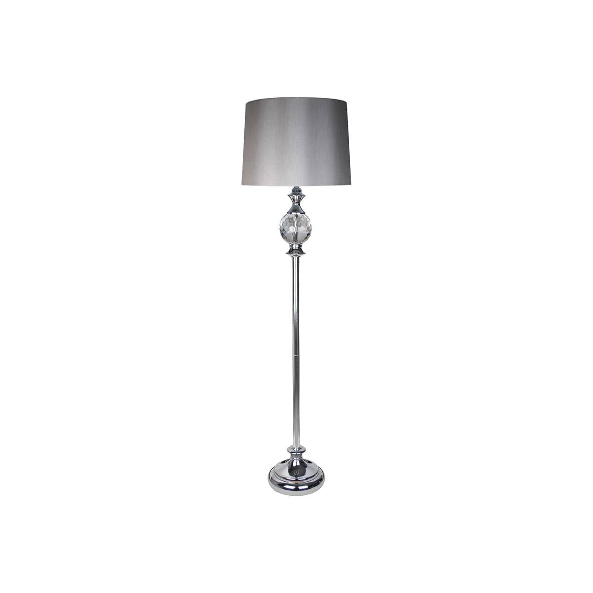 Vanessa Floor Lamp Polished Chrome