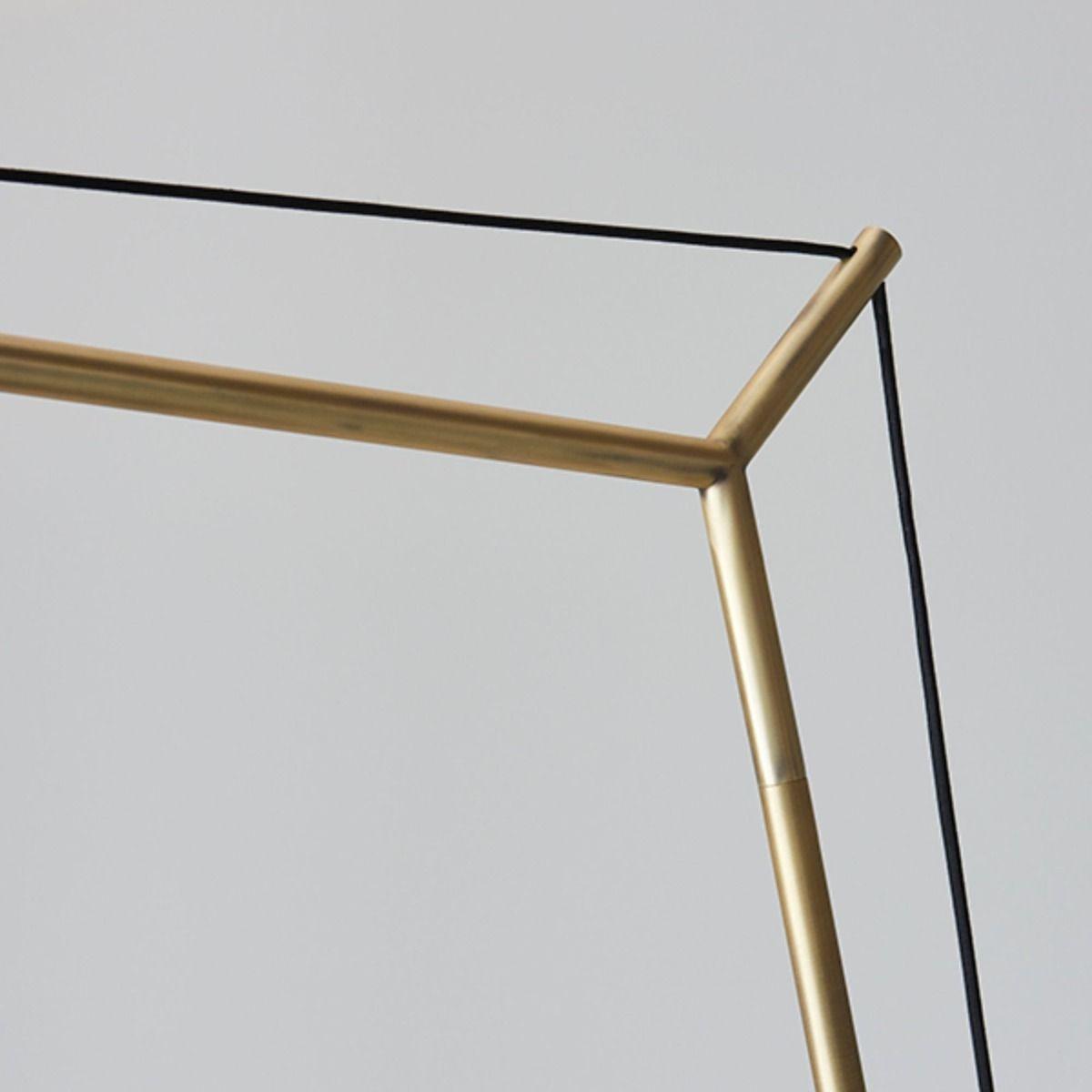 Zaira Brass and Black Floor Lamp – image 6