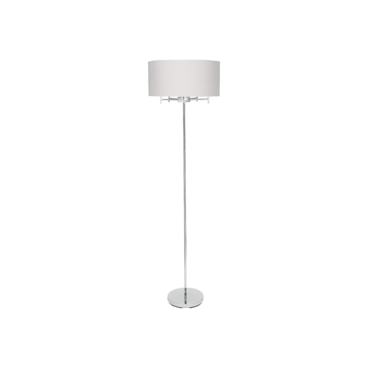 Plaza 5 Light Silver Floor Lamp