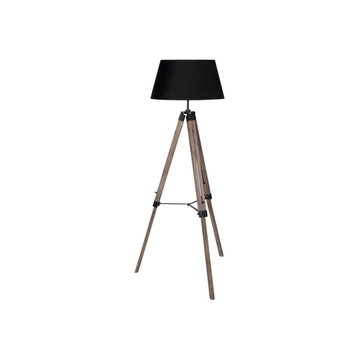 Windsor 143cm Tripod Floor Lamp Black – image 1