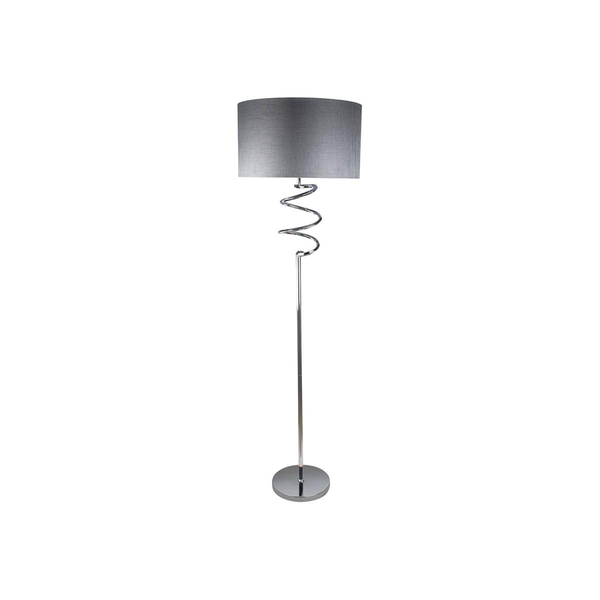 Kasi 158cm Floor Lamp Polished Chrome – image 1