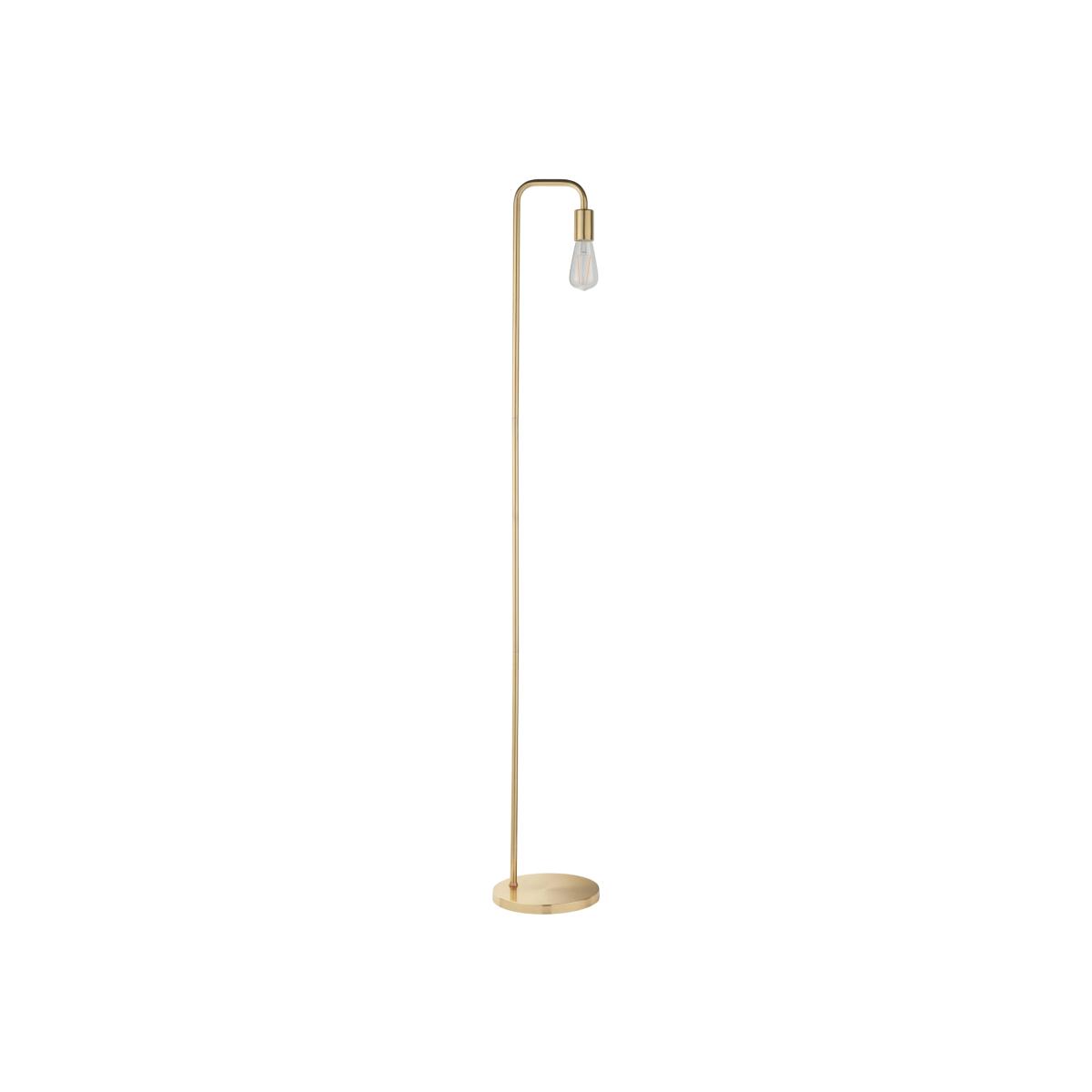 Rubens 160cm Floor Lamp Satin Gold – image 1