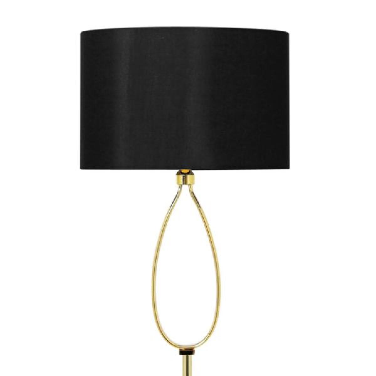Zabina LED Gold & Black Floor Lamp – image 2