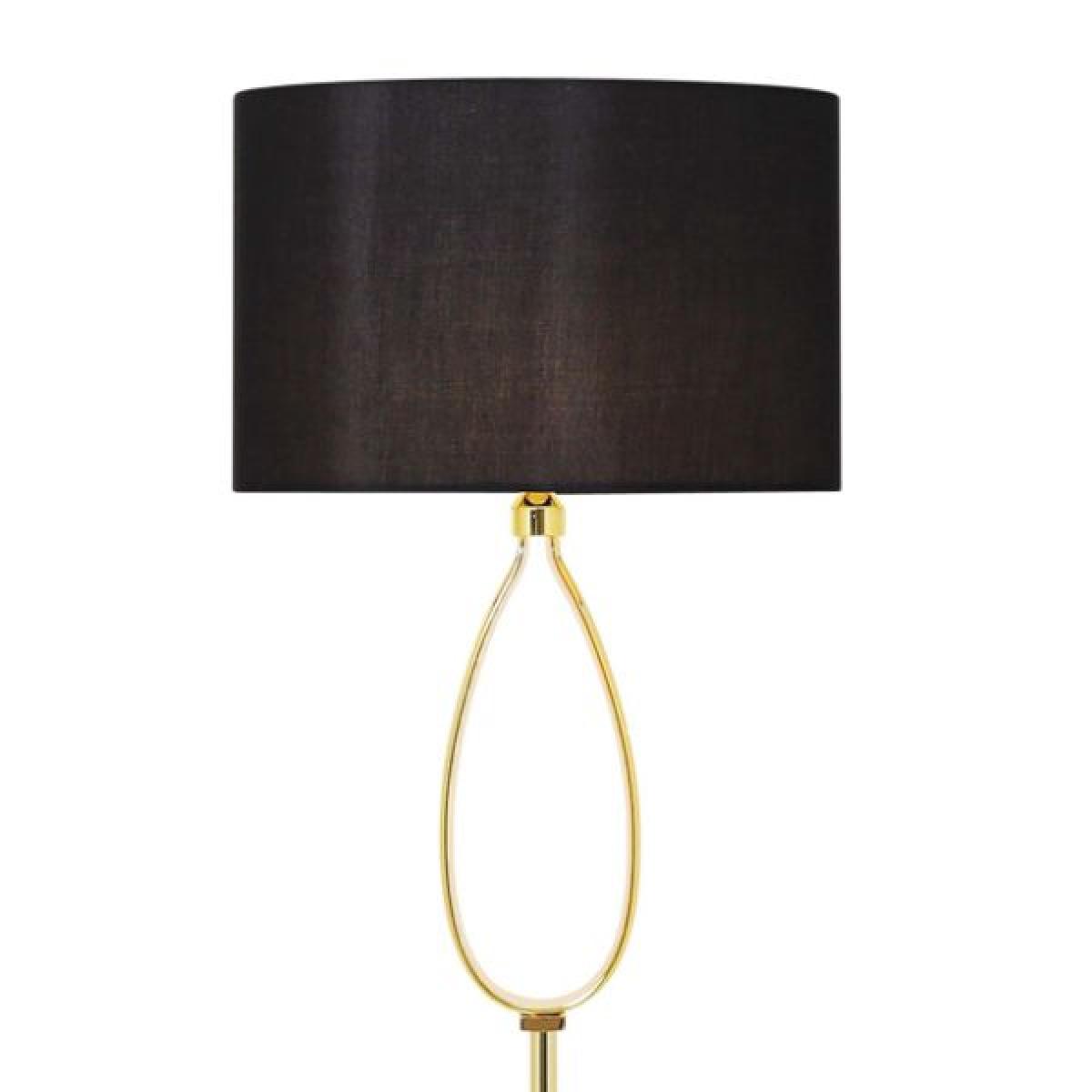 Zabina LED Gold & Black Floor Lamp – image 3